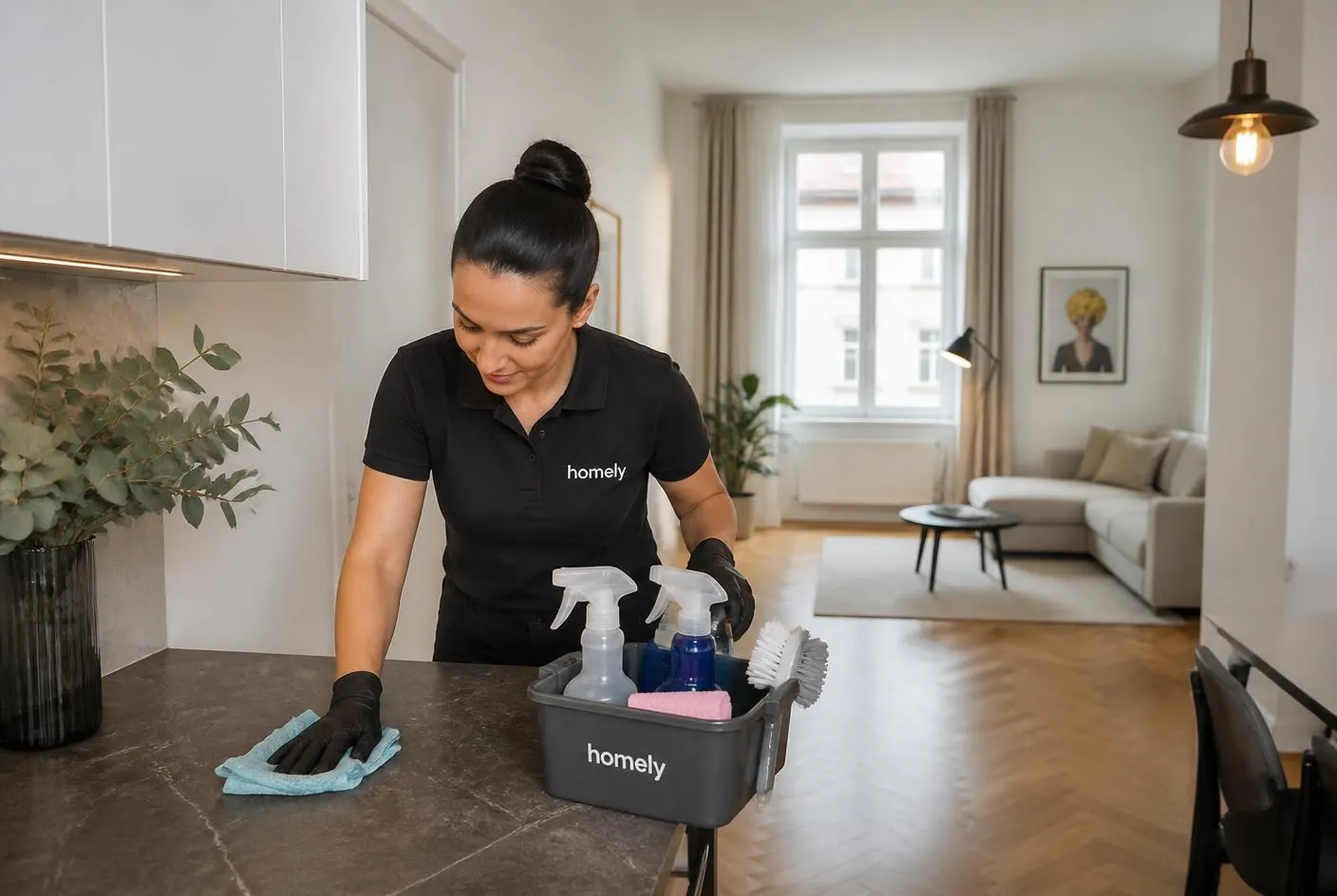 Wohnungsreinigung Wien – Clean4You reinigt eine private Wohnung